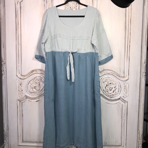 Lovely Cottage Look Dress Size Large - Picture 1 of 9
